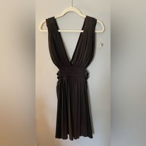 Express Black stappy cut out dress dress - size Medium